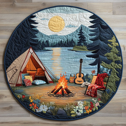 Camping WJ2804027CL Quilted Round Mat