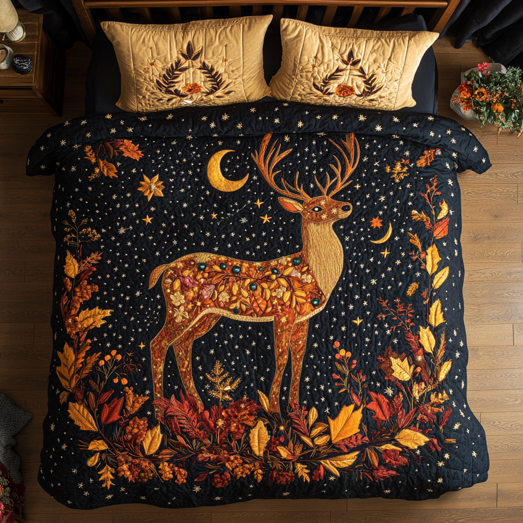 Golden Harvest Deer YR0601025CL Duvet Cover Set