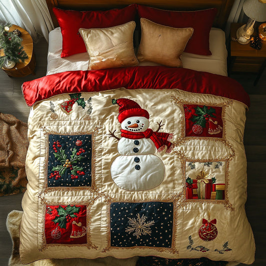 Arctic Snowman WN0309005CL Duvet Cover Set
