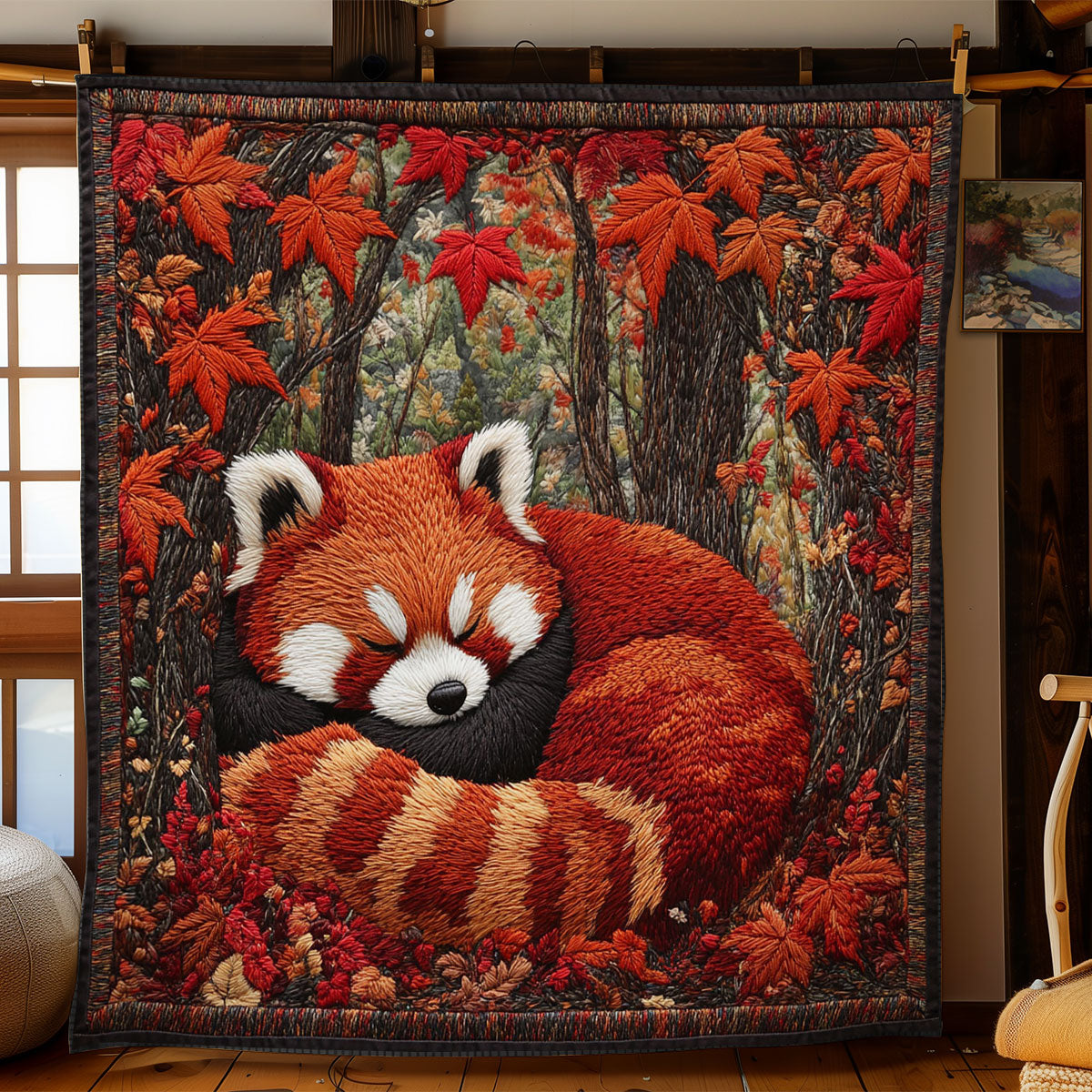 Red Panda Russet WN2905063CL Quilt