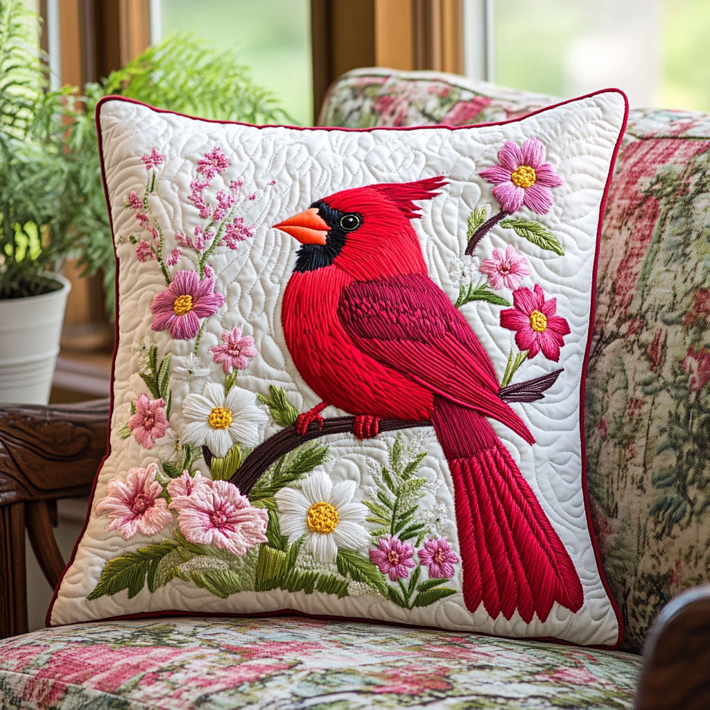 Cardinal Flower CW0507012CL Quilt Pillow Case