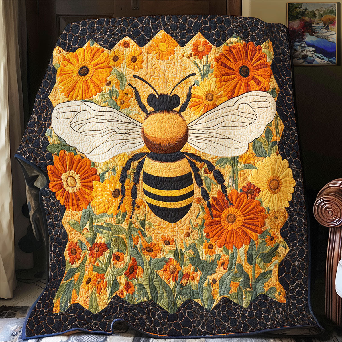 Queen Bee WY2403032CL Quilt