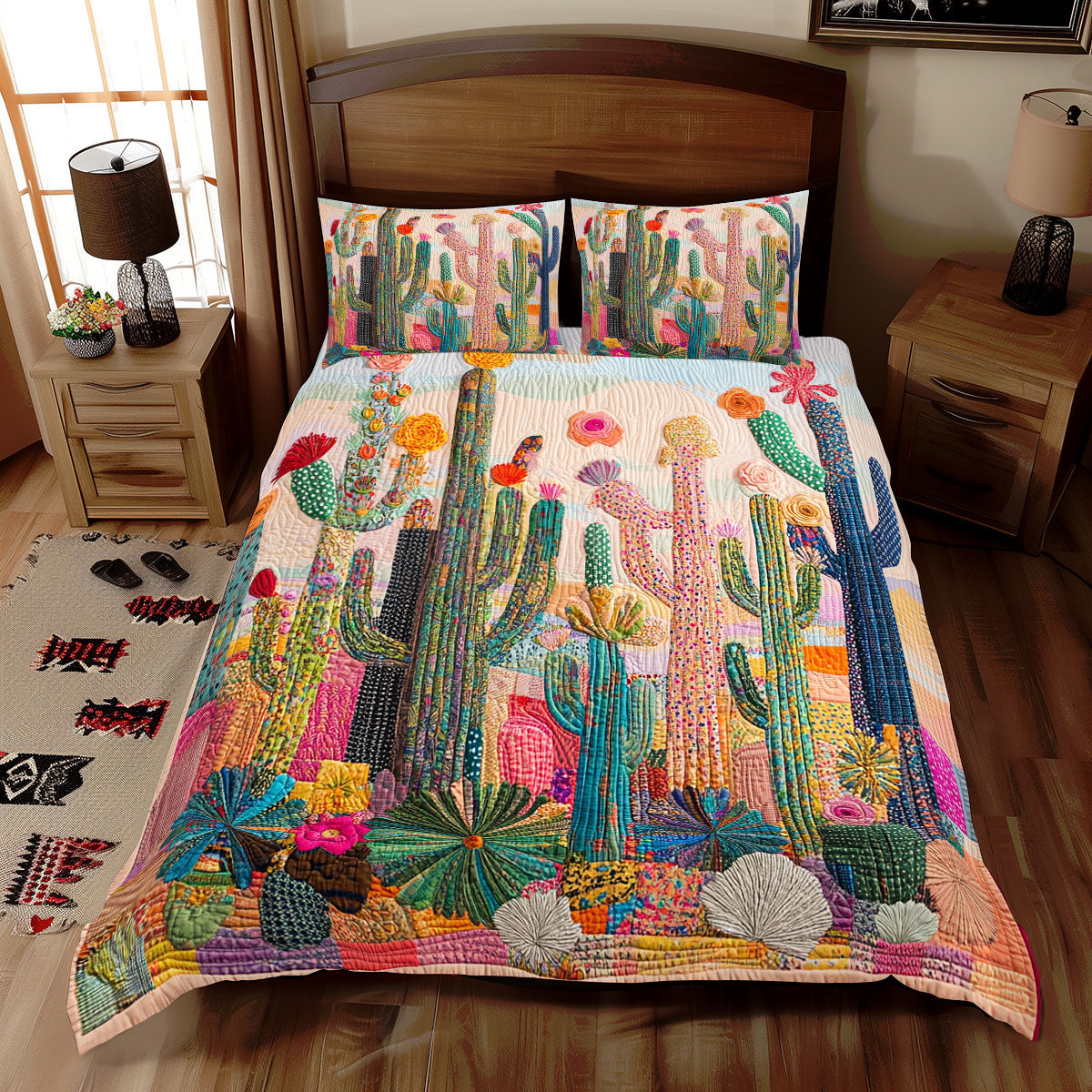 Cactus Desert WX1312058CL Duvet Cover Set