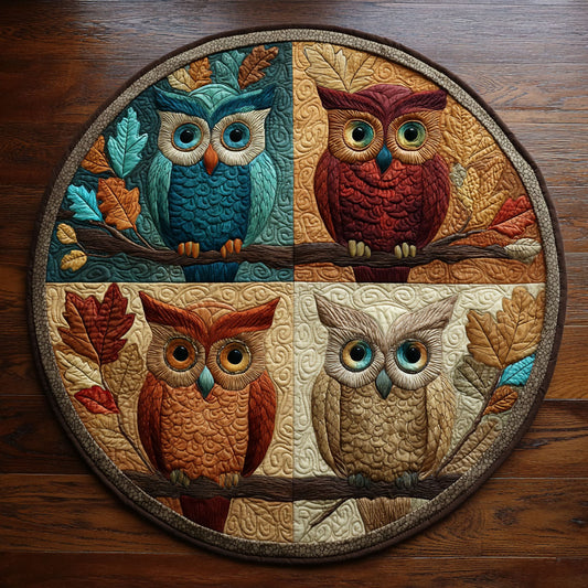 Forest Wisdom CW2808003CL Quilted Round Mat