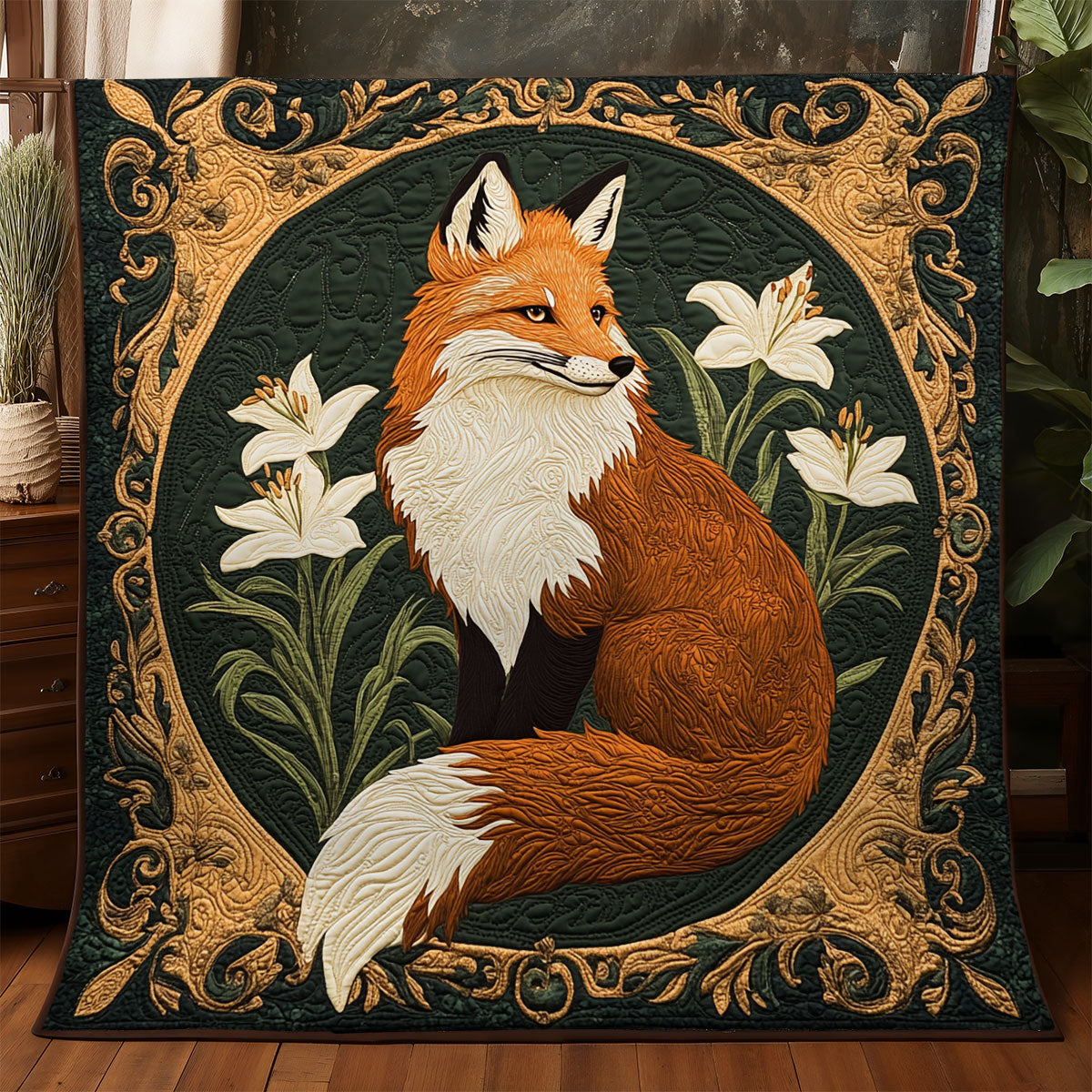 Fox Lily WX3105027CL Quilt