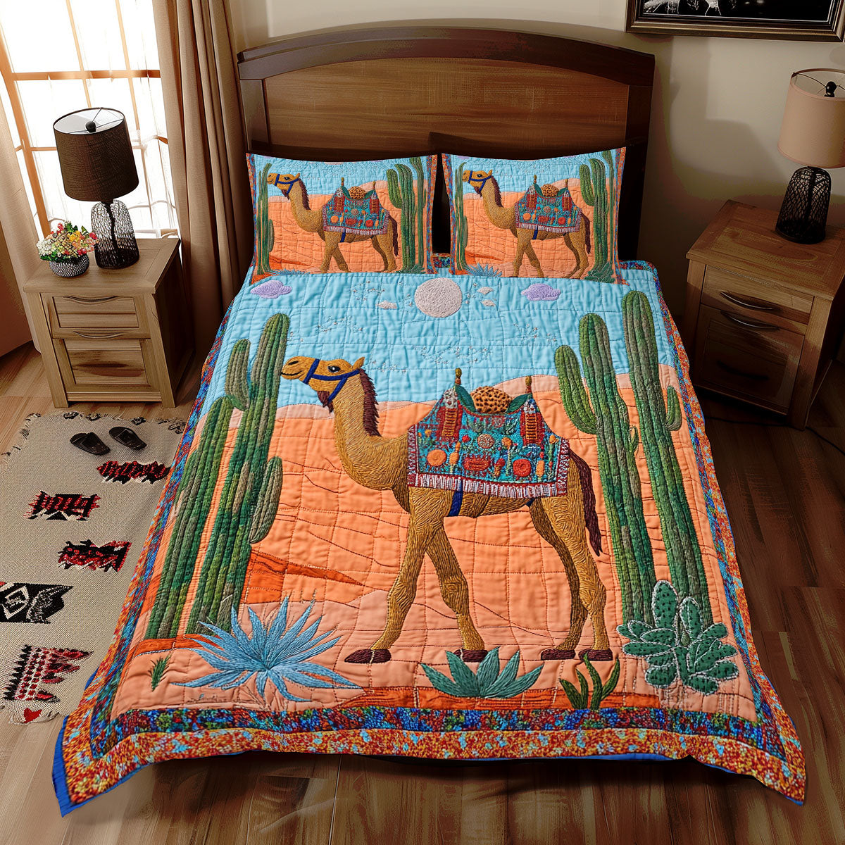 Camel Desert WX0712032CL Duvet Cover Set