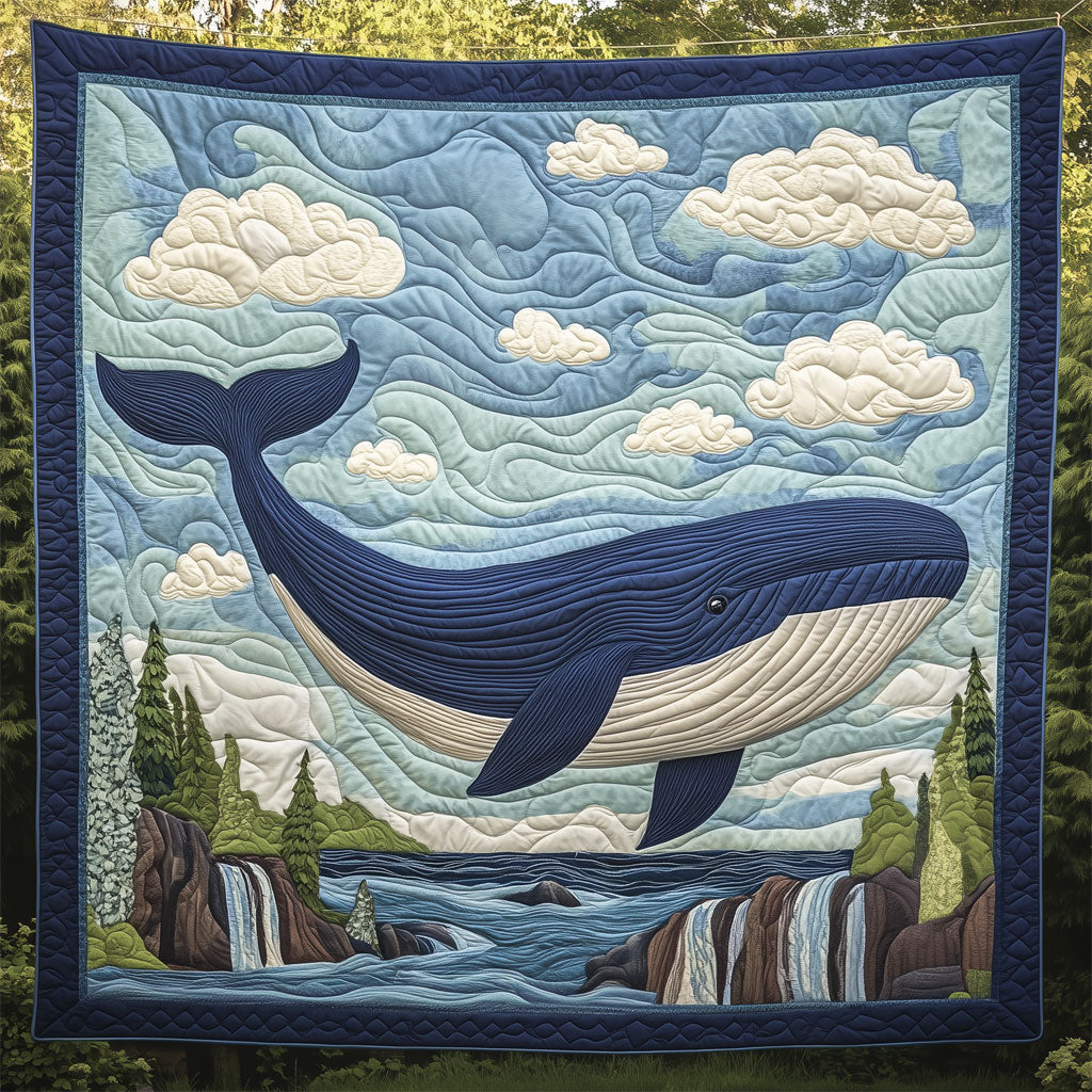 Floating Islands Whale LT1809046CL Quilt