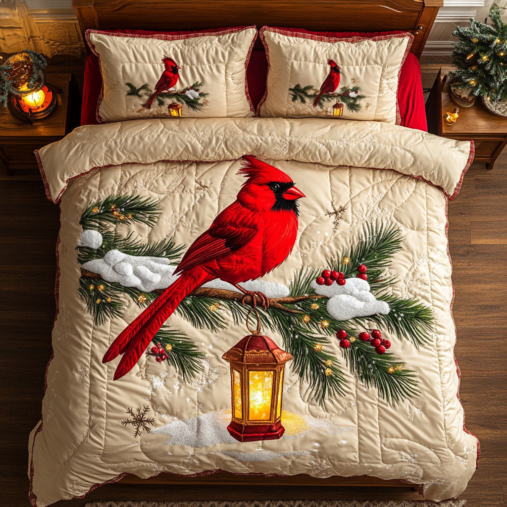 Cardinal Winter Charm CW0811009CL Duvet Cover Set