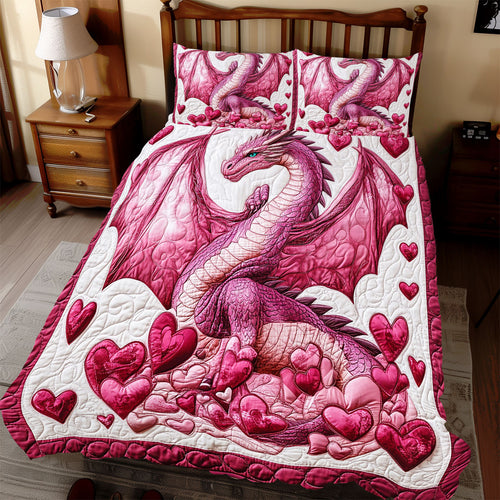 Pink Dragon WX1612071CL Duvet Cover Set