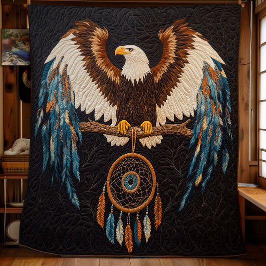 Native Eagle And Dreamcatcher WY2102030CL Quilt