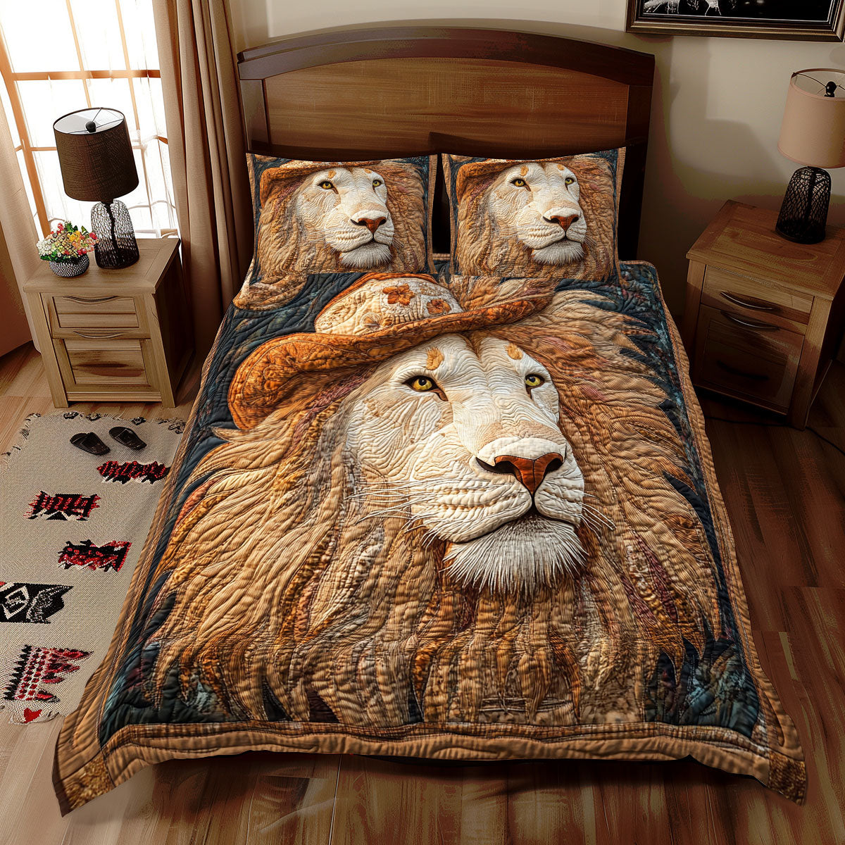 Lion WX0212083CL Duvet Cover Set