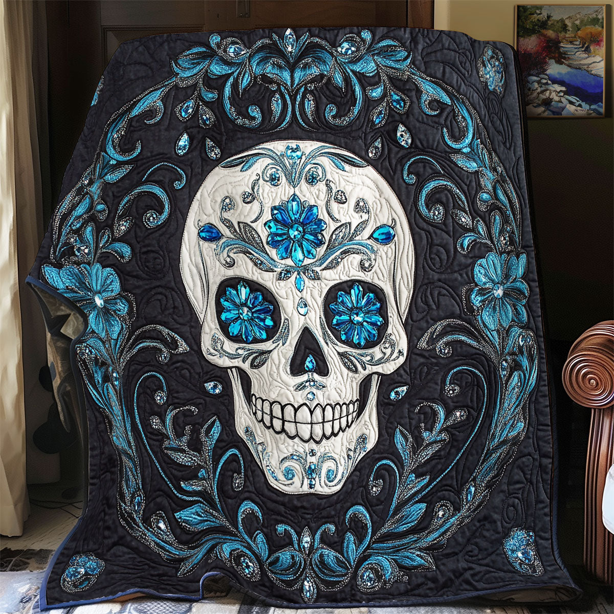 Royal Skull WX3105058CL Quilt