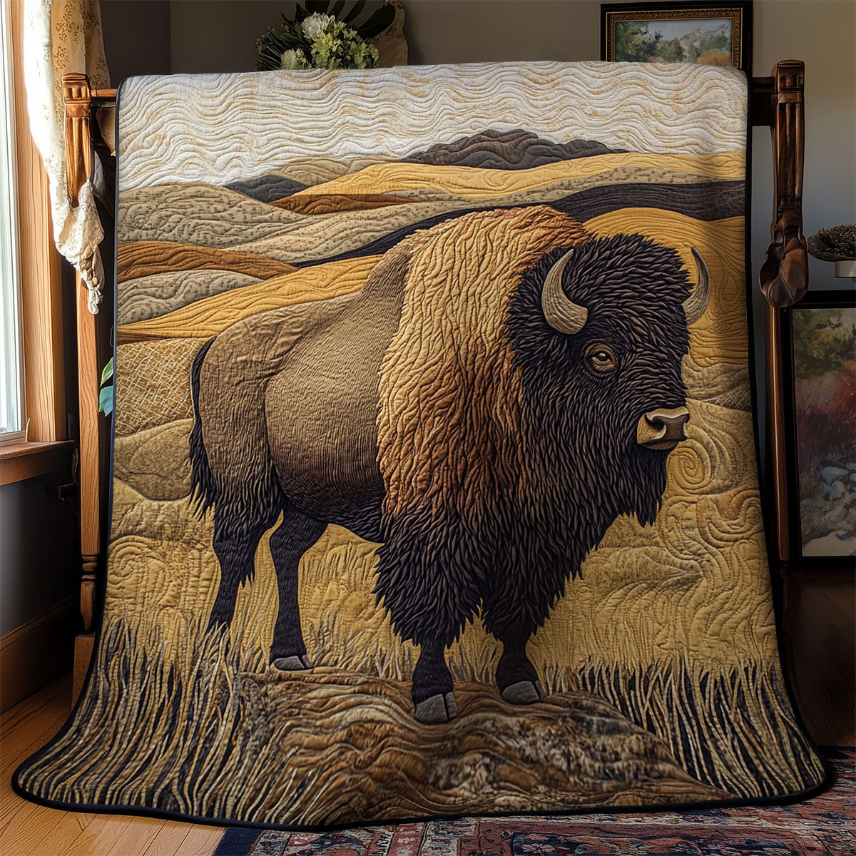 Buffalo Bison WY1303010CL Quilt