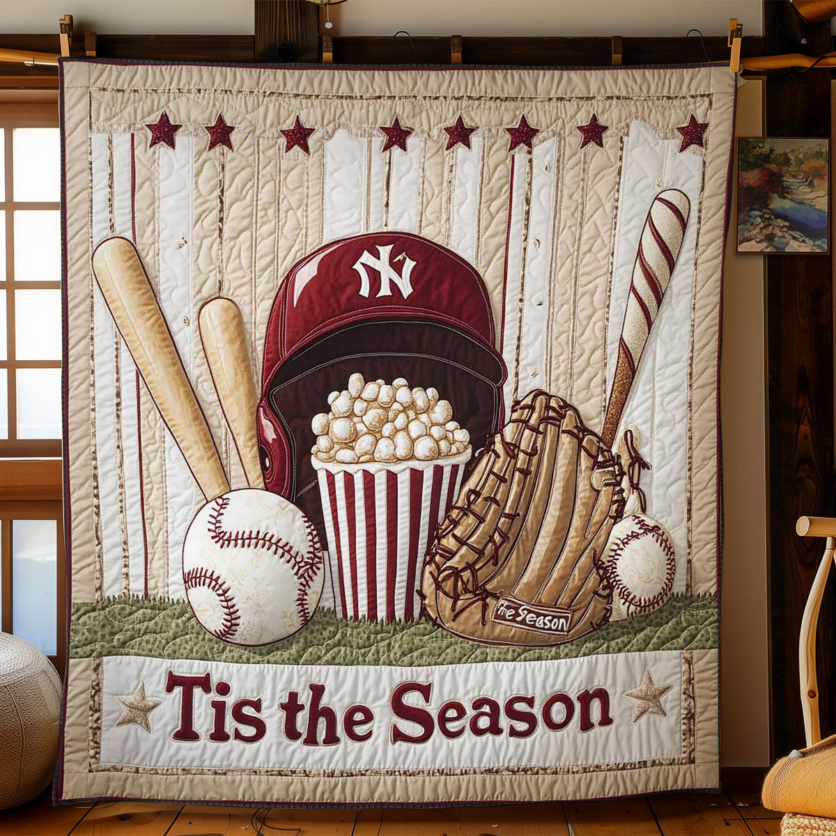 Baseball Fever WN2305018CL Quilt