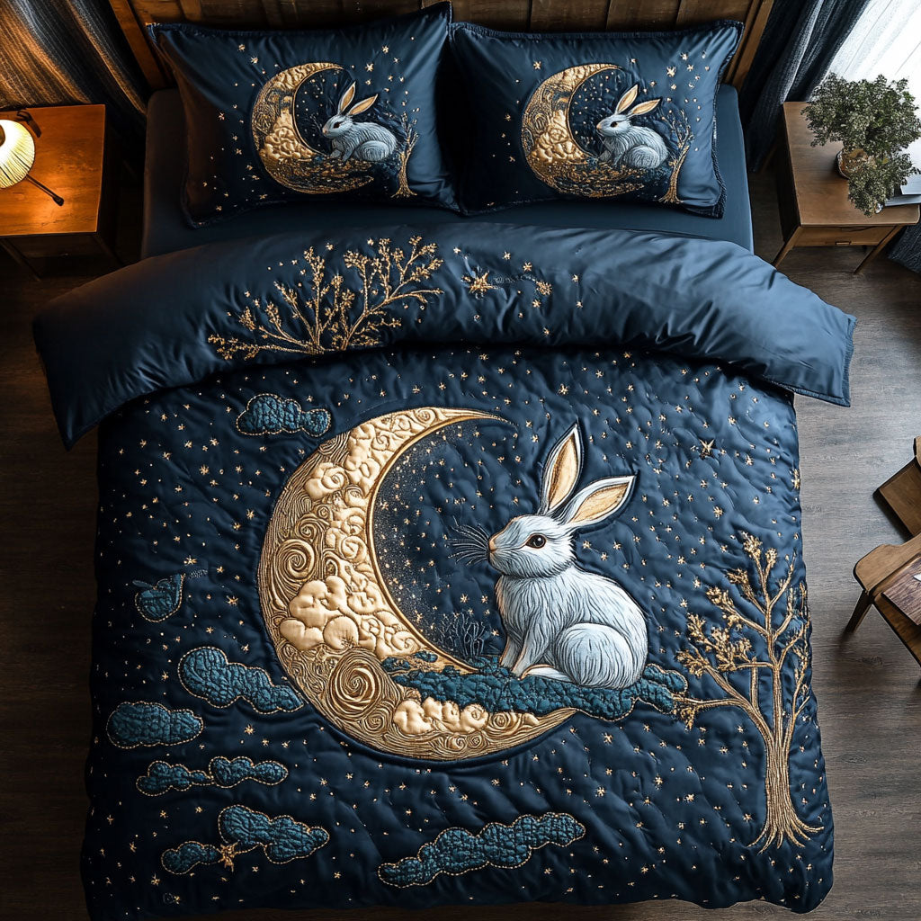 Lunar Glow Bunny CW2209056CL Duvet Cover Set
