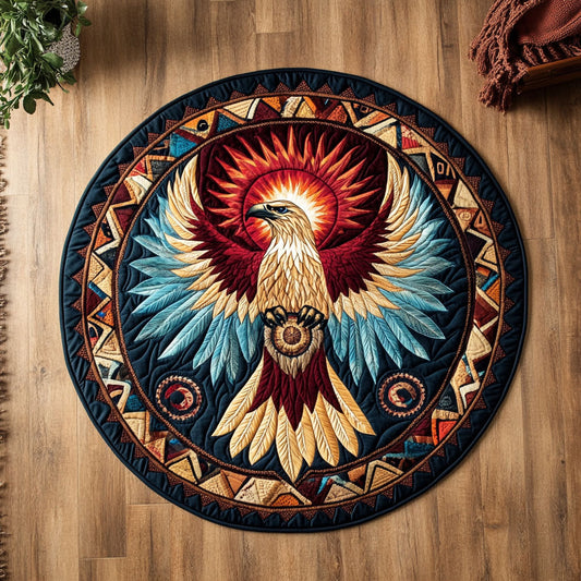 Spirit Eagle WX2105037CL Quilted Round Mat