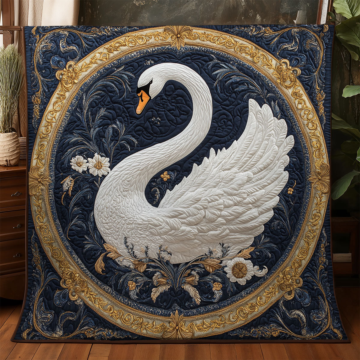 Mystic Swan WX3105052CL Quilt