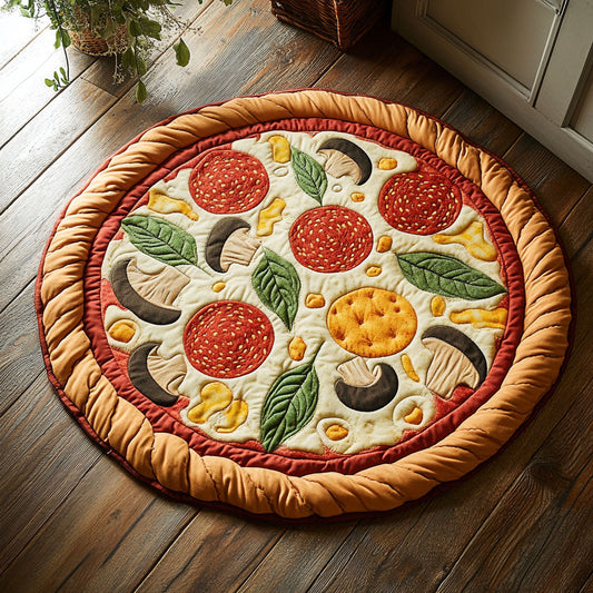 Food Welcome CP1006049CL Quilted Round Mat
