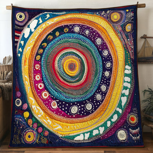 Aboriginal Star Circle WN1904019CL Quilt