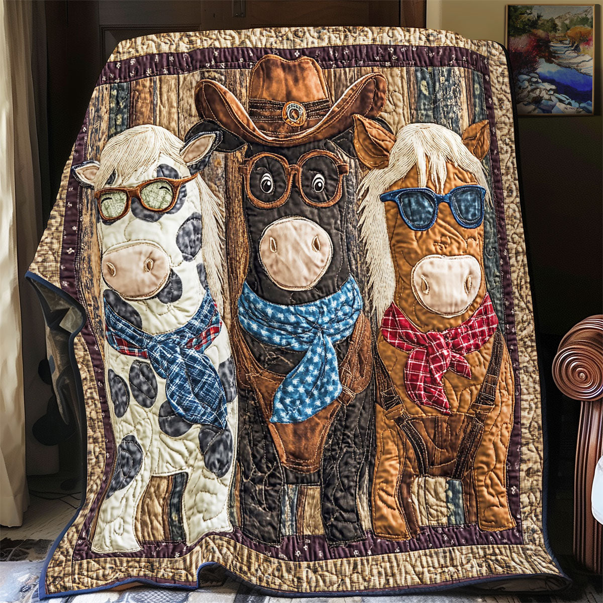 Cowboy WY1701034CL Quilt