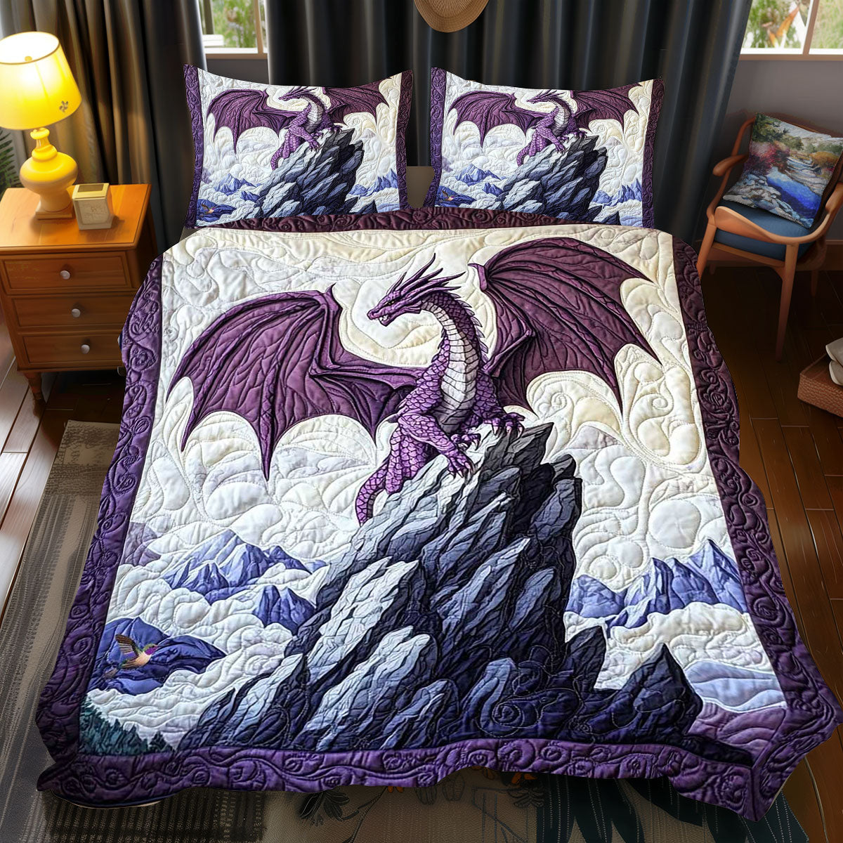Dangerous Night Dragon WP2511019CL Duvet Cover Set