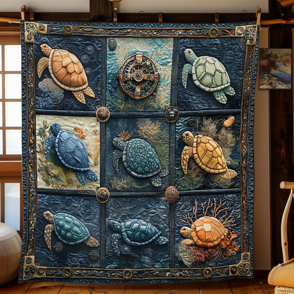 Turtle Passage WN2406078CL Quilt