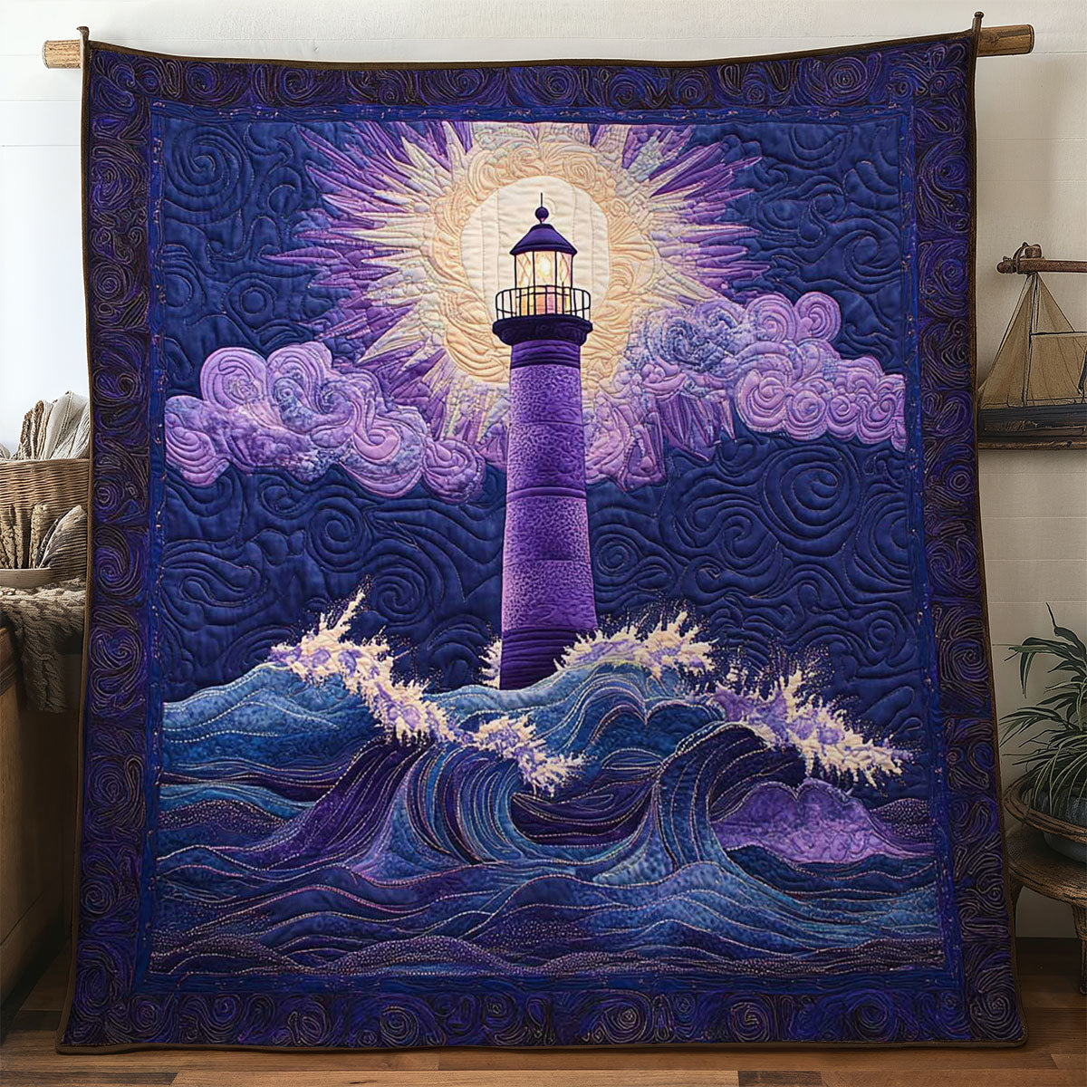 Lighthouse Dreams WN0404012CL Quilt