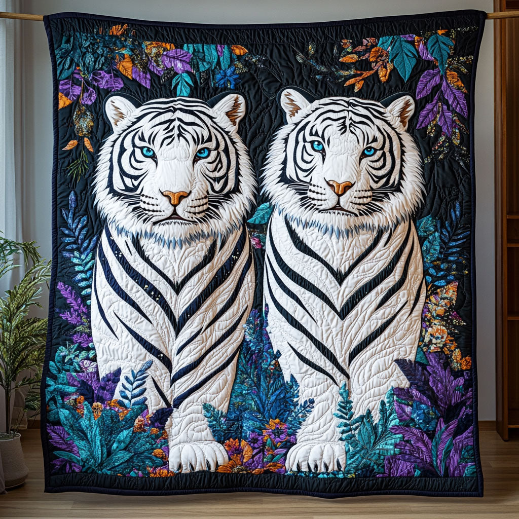 Couple White Tiger WY2508066CL Quilt