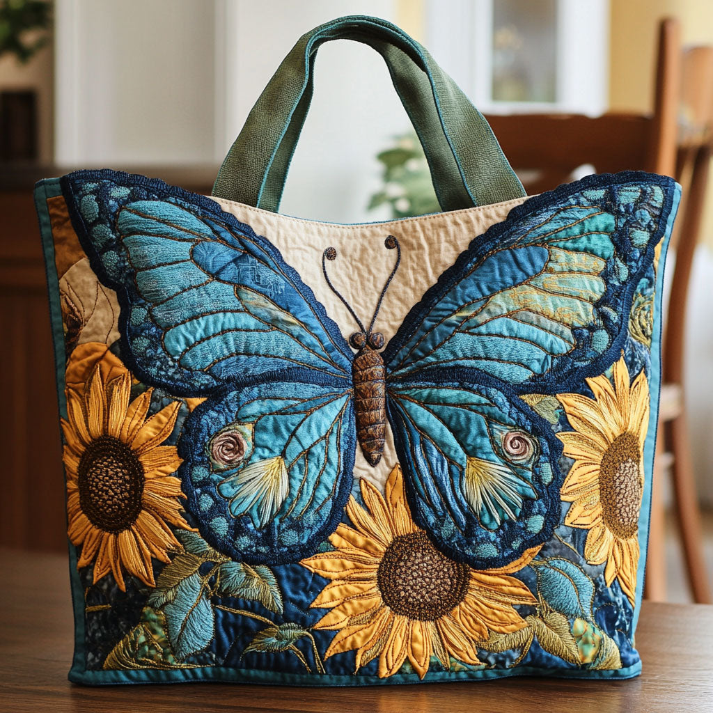 Sunlit Wings CW2609016CL Quilted Tote Bag