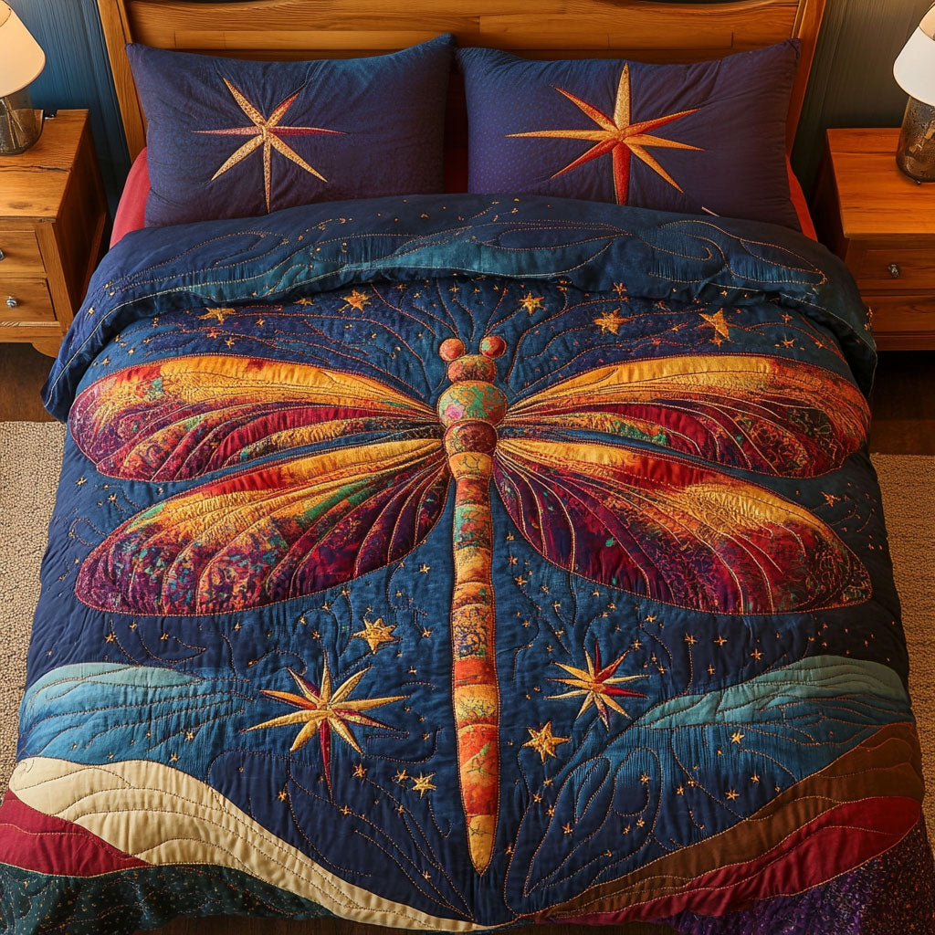 Dragonfly And Night Star WY2802130CL Duvet Cover Set