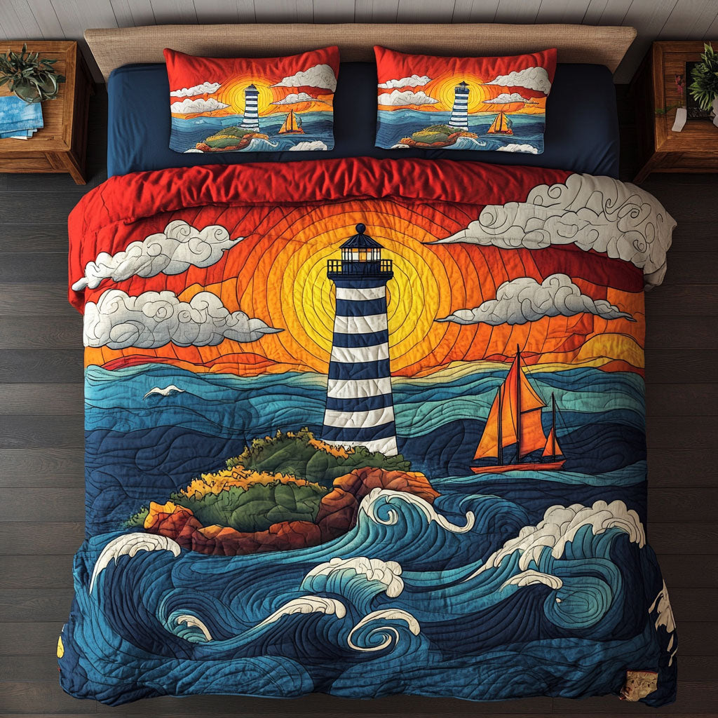 Ocean Lighthouse WY2003102CL Duvet Cover Set