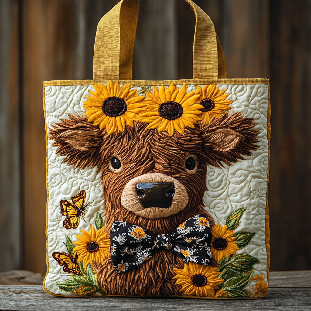 Sunflower Spirit CP2709126CL Quilted Tote Bag