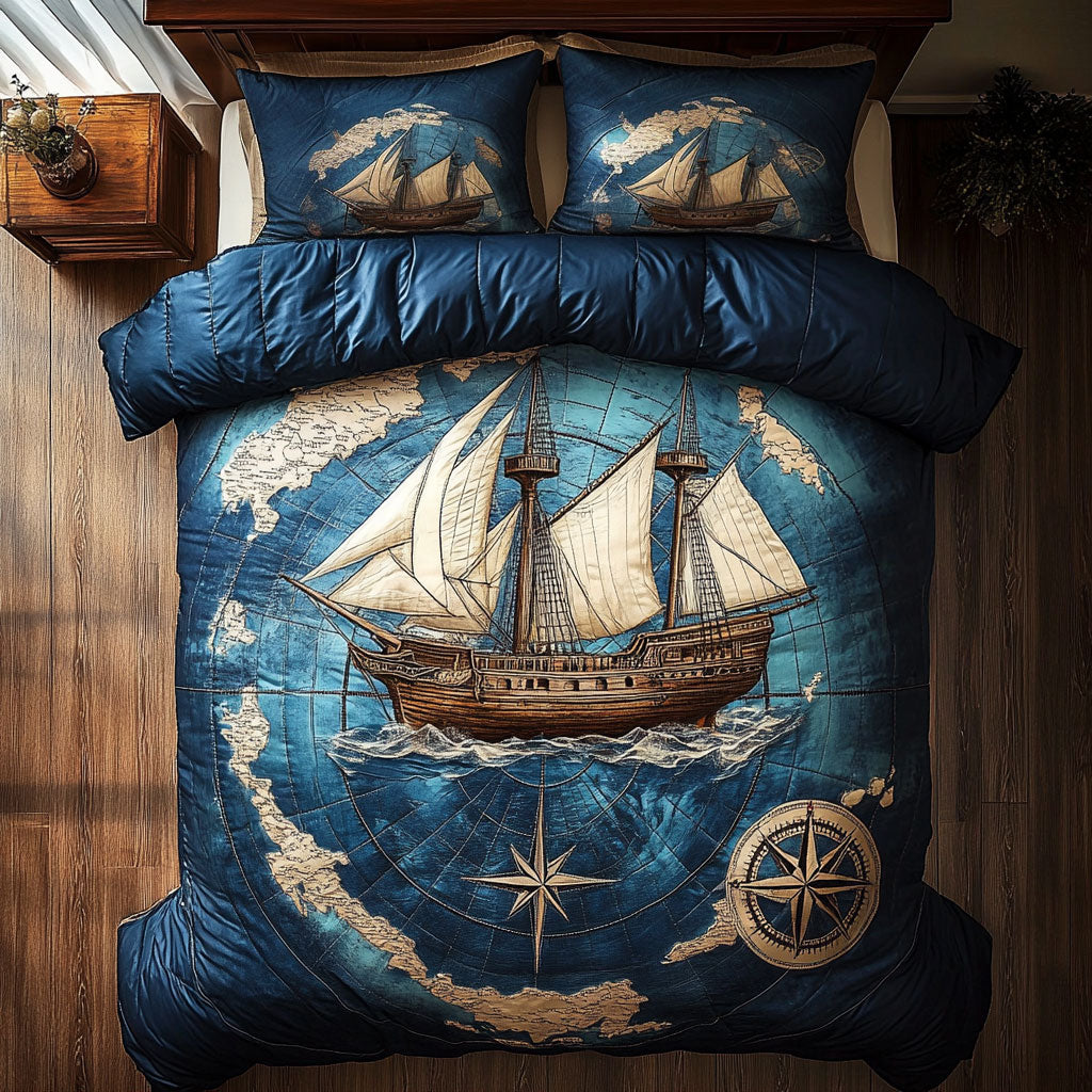 Navigating The World WY1808078CL Duvet Cover Set