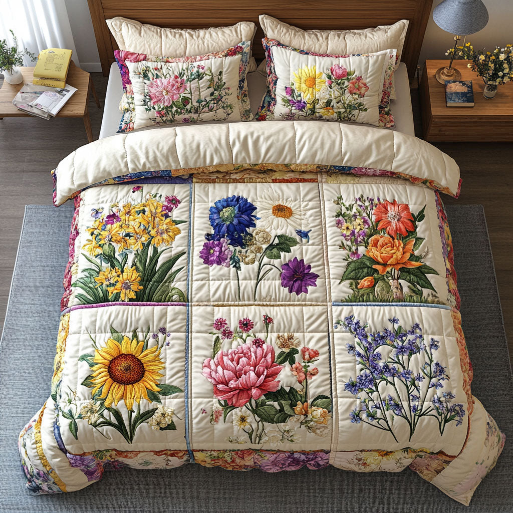 Colorful Garden Dream CW1301033CL Duvet Cover Set