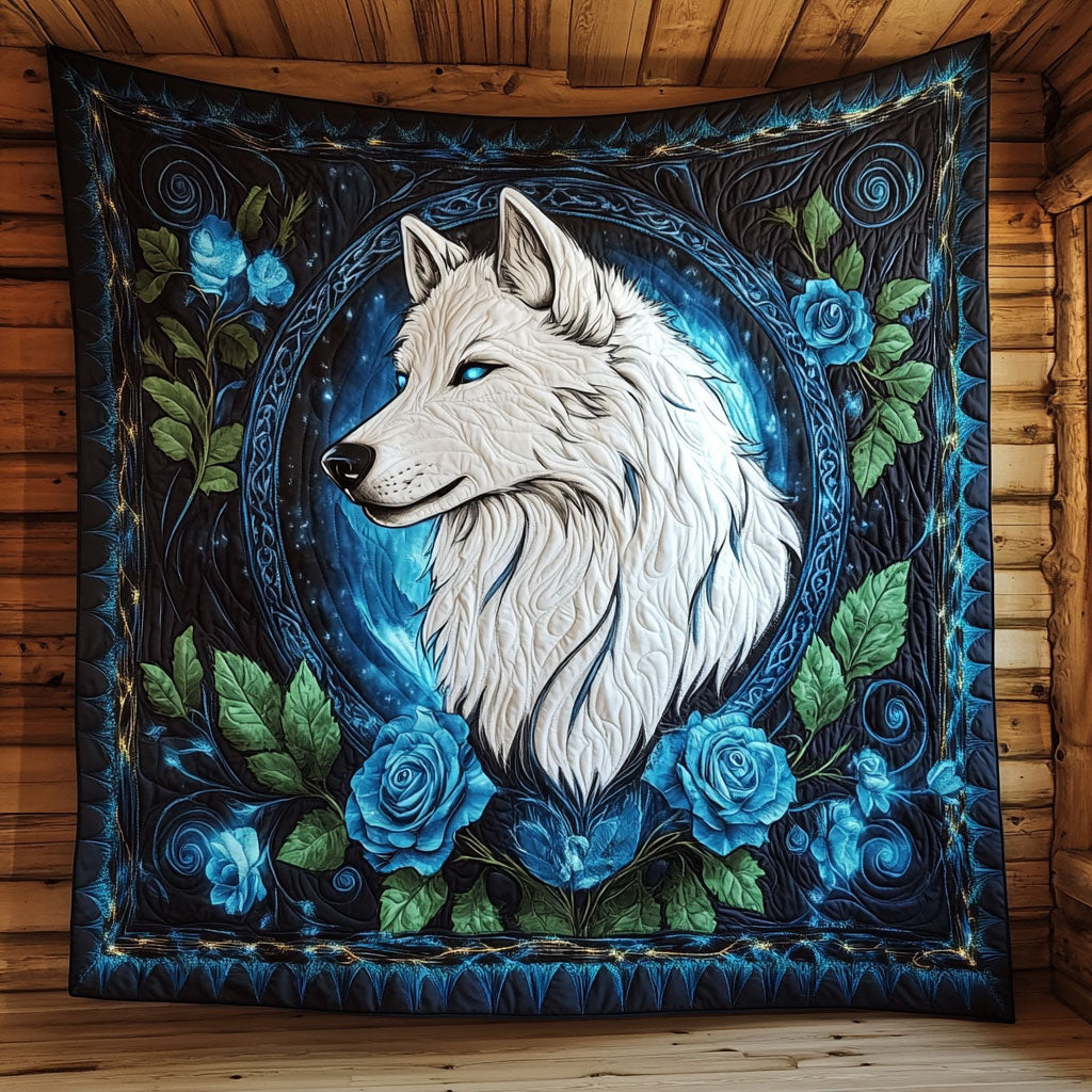 Wolf Blue Rose WX1905049CL Quilt