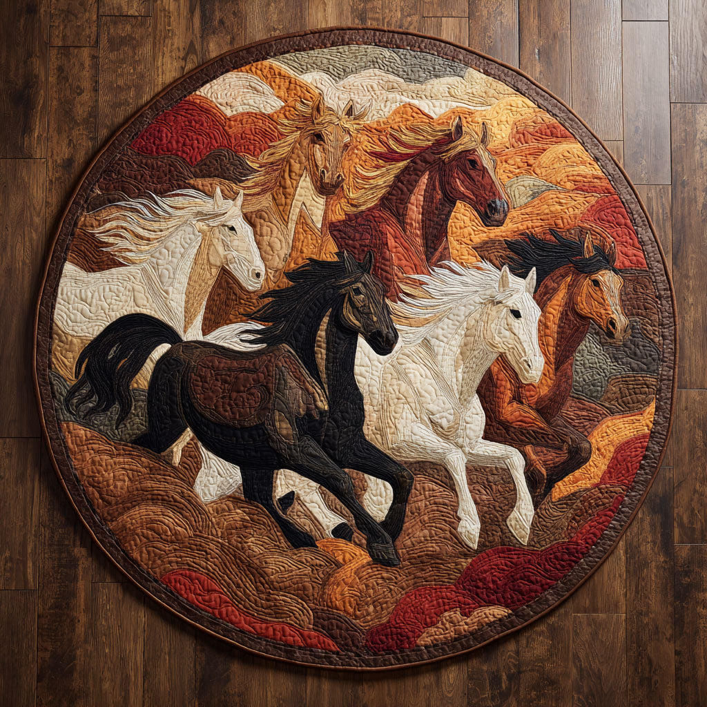 Royal Gallop CW2807060CL Quilted Round Mat