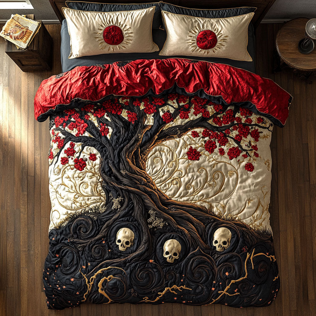 Veil of Crimson Bones CP0108028CL Duvet Cover Set
