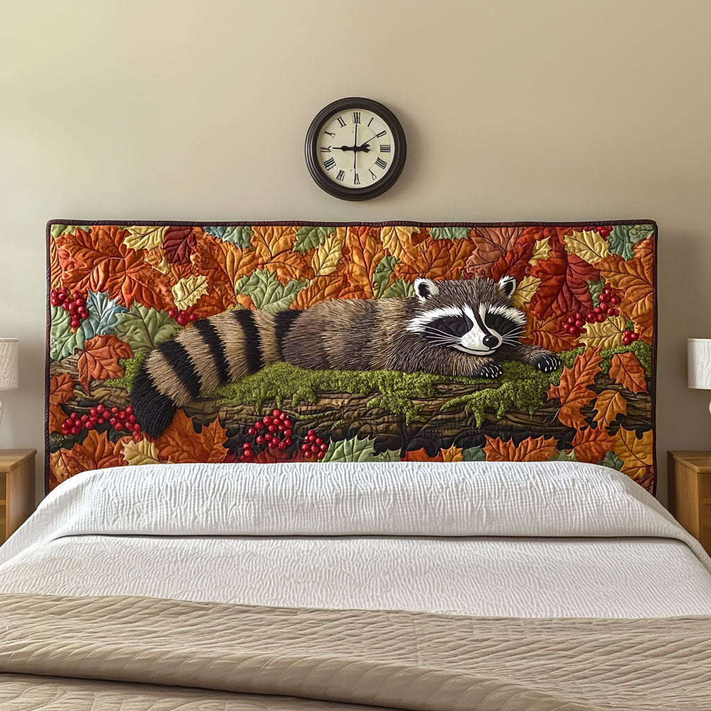 Sleeping Racoon QA3112012CL Quilted Headboard Slipcover