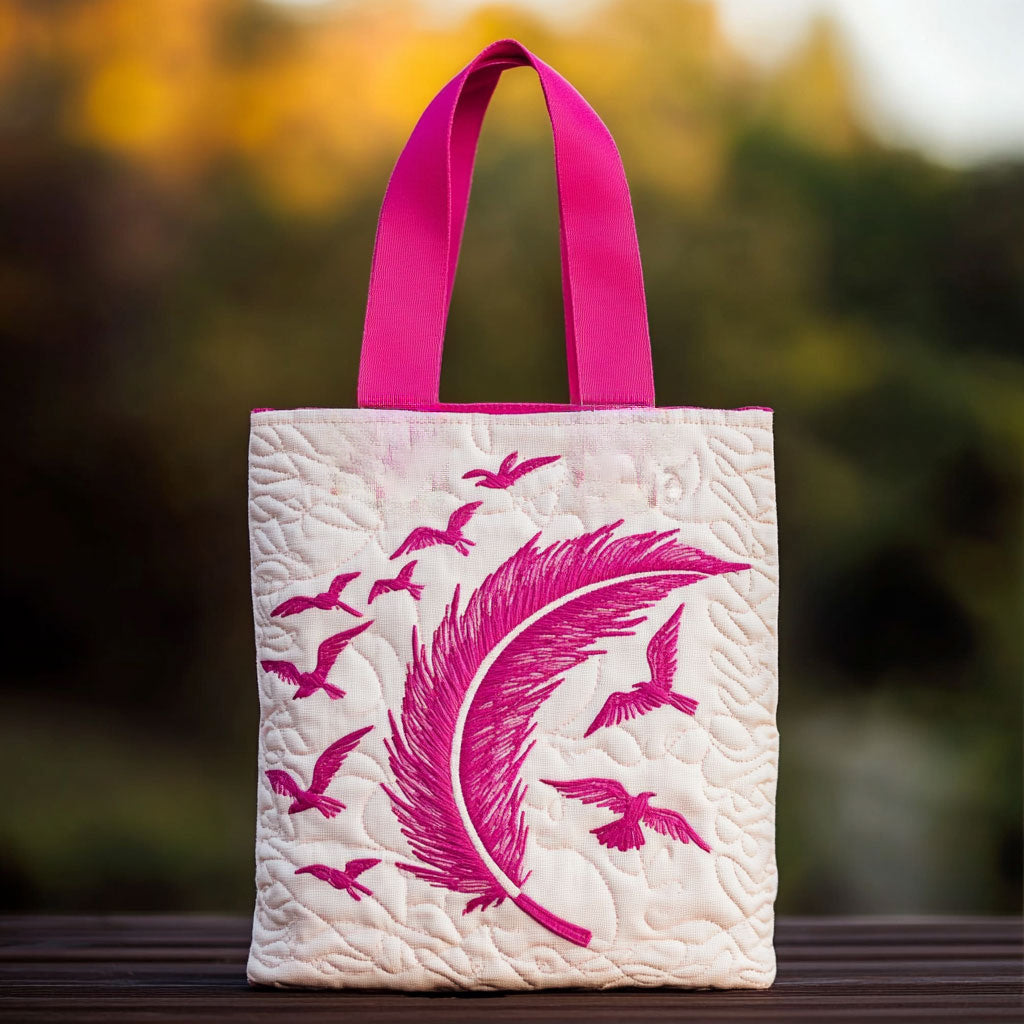 Feather Glow WN2909022CL Quilted Tote Bag