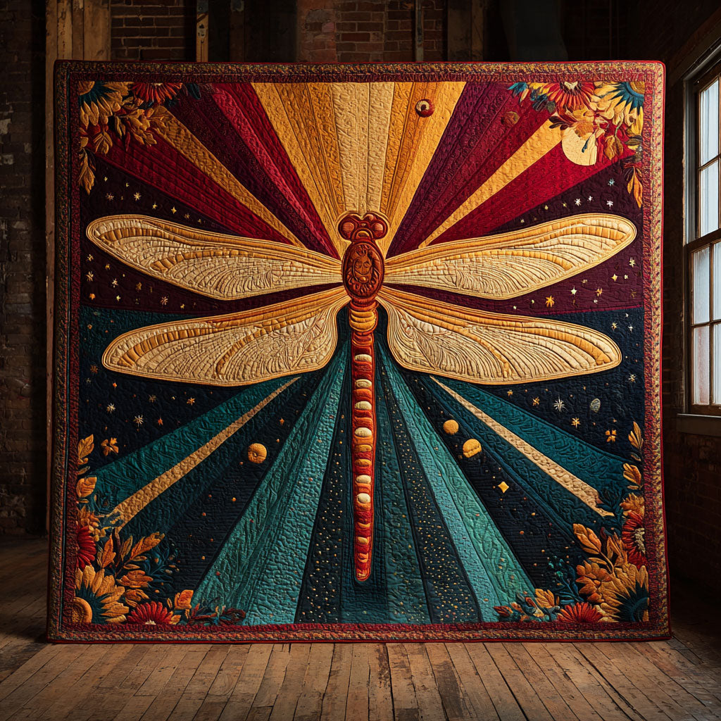Dragonfly Glory CW0609030CL Quilt