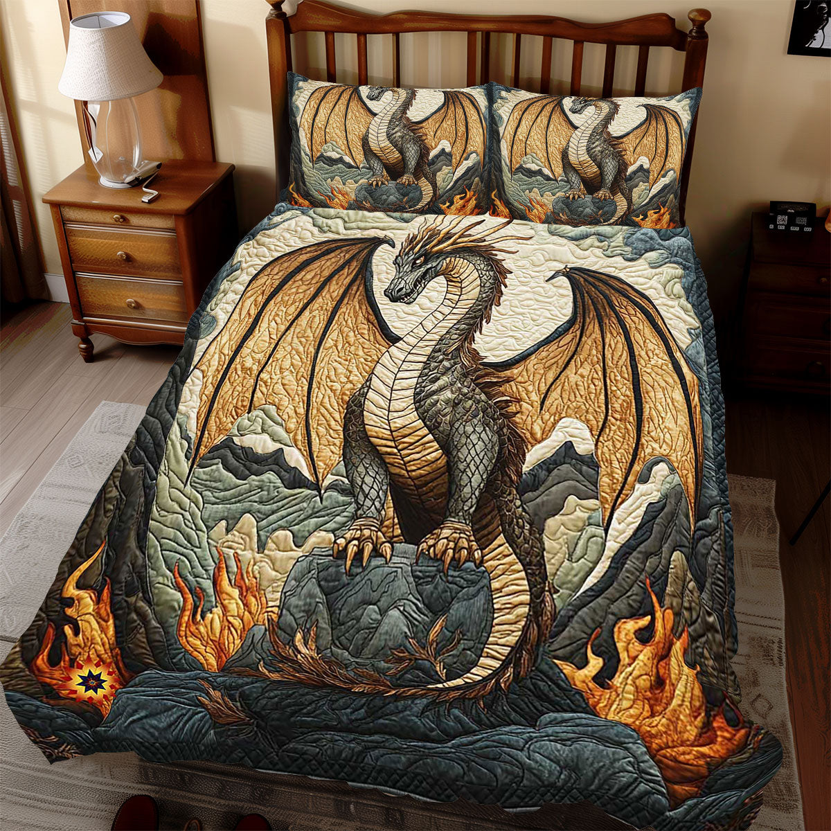 Mountain Dragon Spirit WP0512054CL Duvet Cover Set