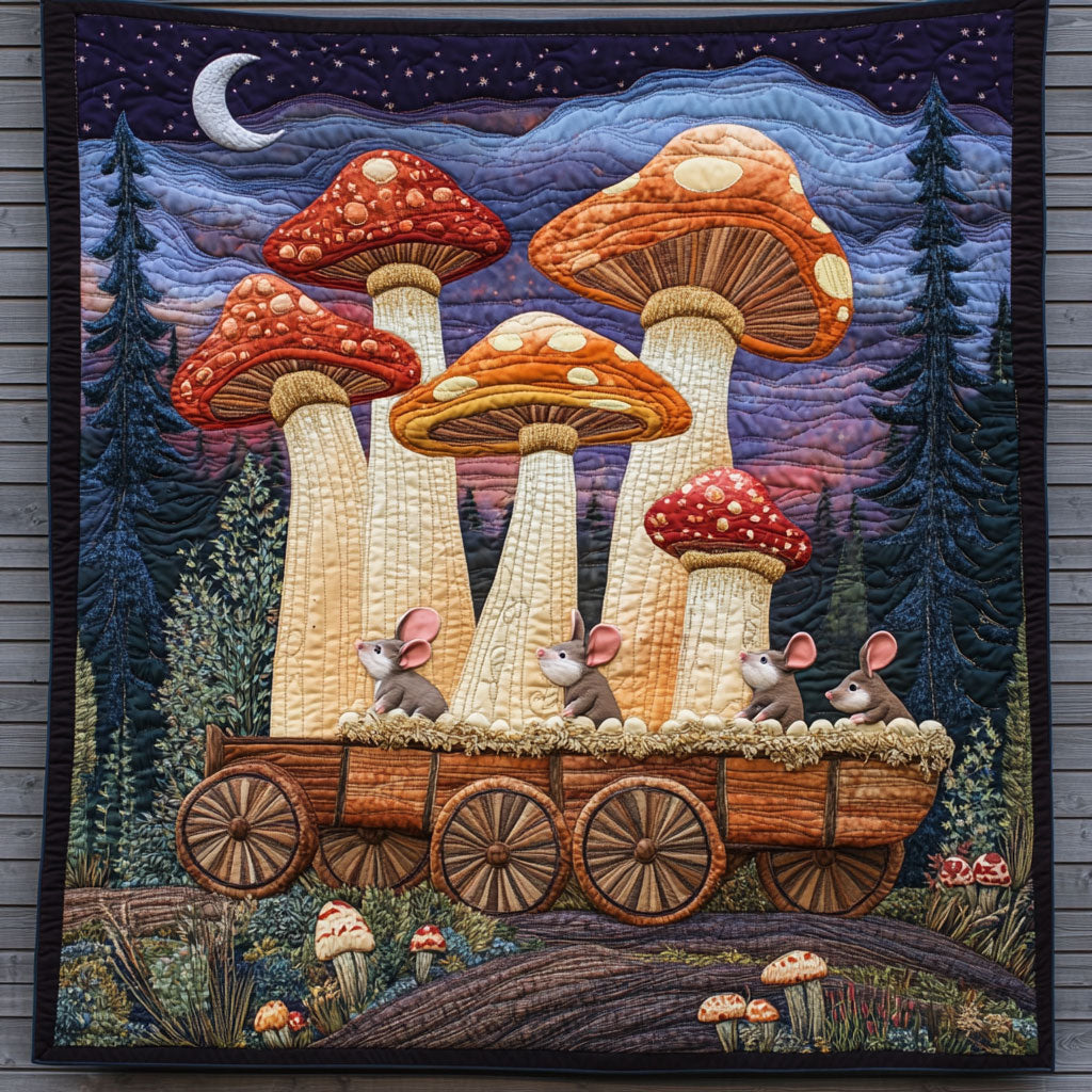 Moonlit Mushroom CP0306025CL Quilt