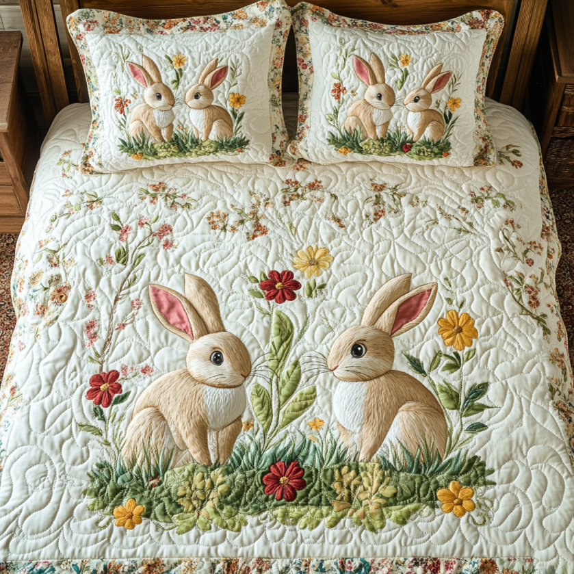Lovely Rabbits XR0403002CL Duvet Cover Set