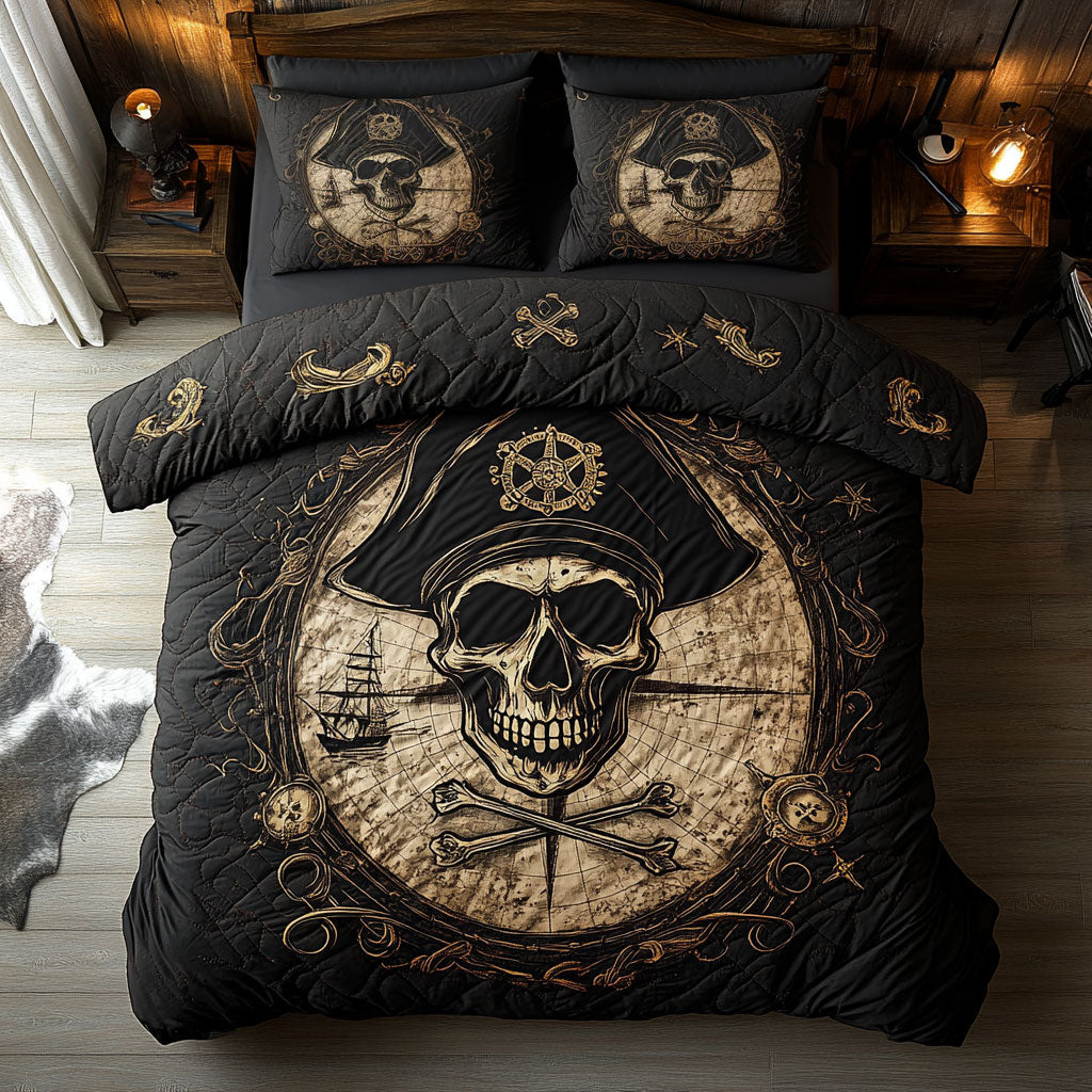 Skull AndCrossed Blades WY2907052CL Duvet Cover Set