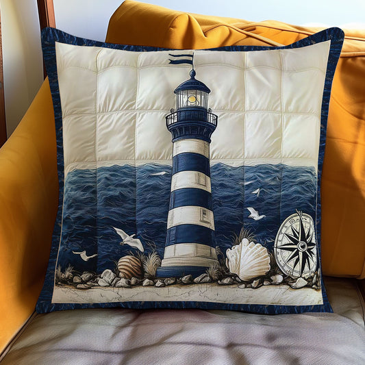 Stormy Waves Lighthouse WN1003122CL Quilt Pillow Case