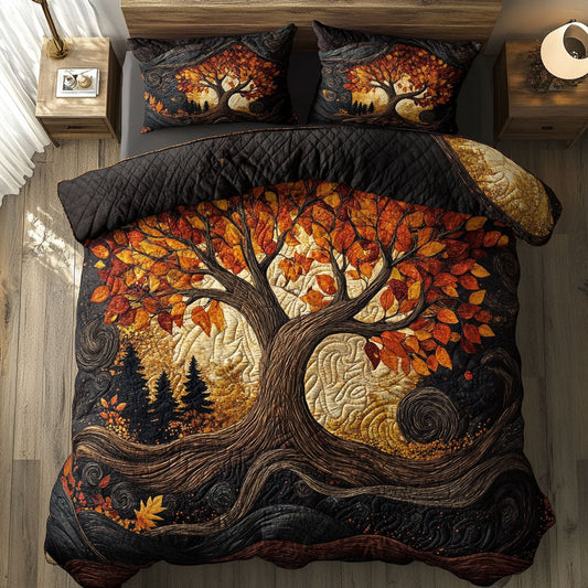 Fall Tree WX0606018CL Duvet Cover Set