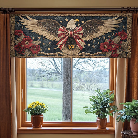 Bald Eagle Echo WN1206012CL Quilted Valance