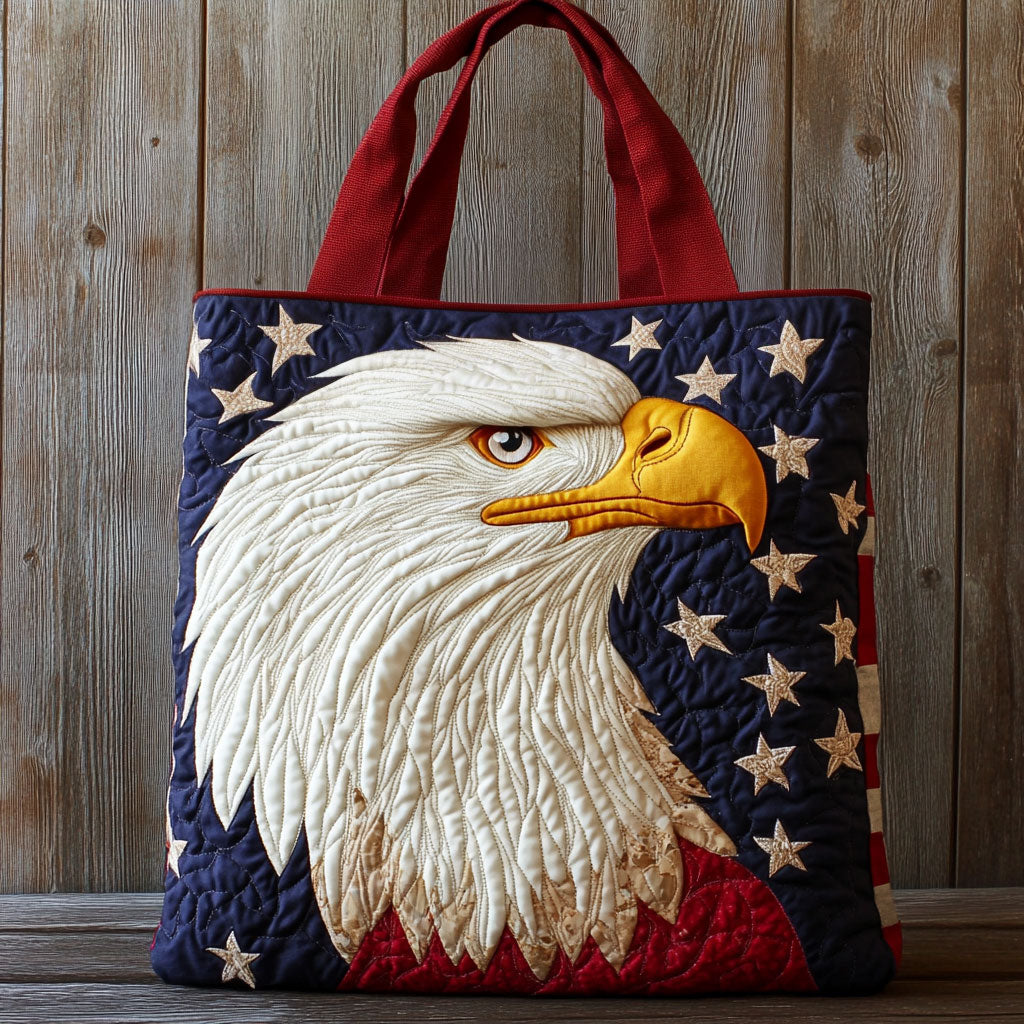 Majestic Eagle CP0210084CL Quilted Tote Bag