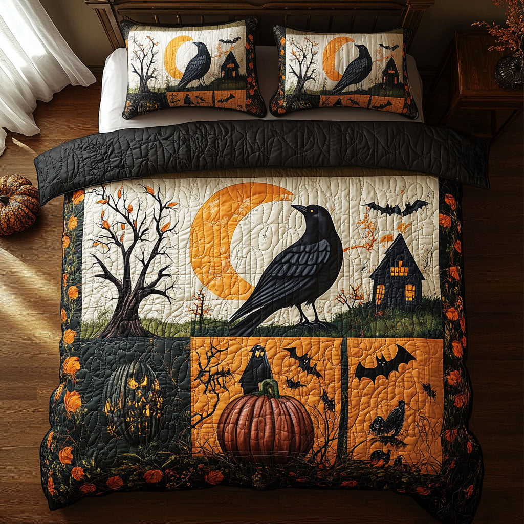 Moonlit Crow Perch WY1508041CL Duvet Cover Set
