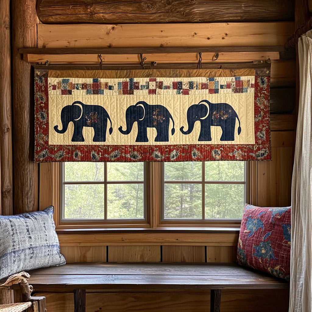 Native Elephant WJ2003070CL Quilted Valance